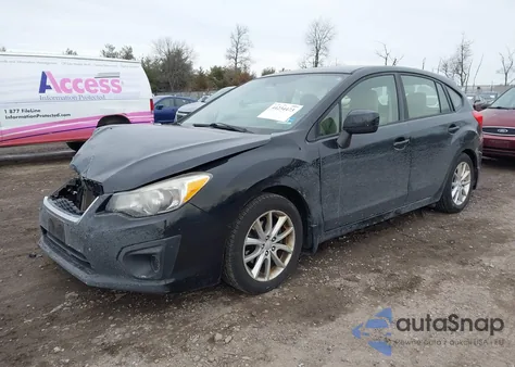 2012 Subaru Impreza 2.0I Premium из США, поврежденный, VIN JF1GPAB66CH243924